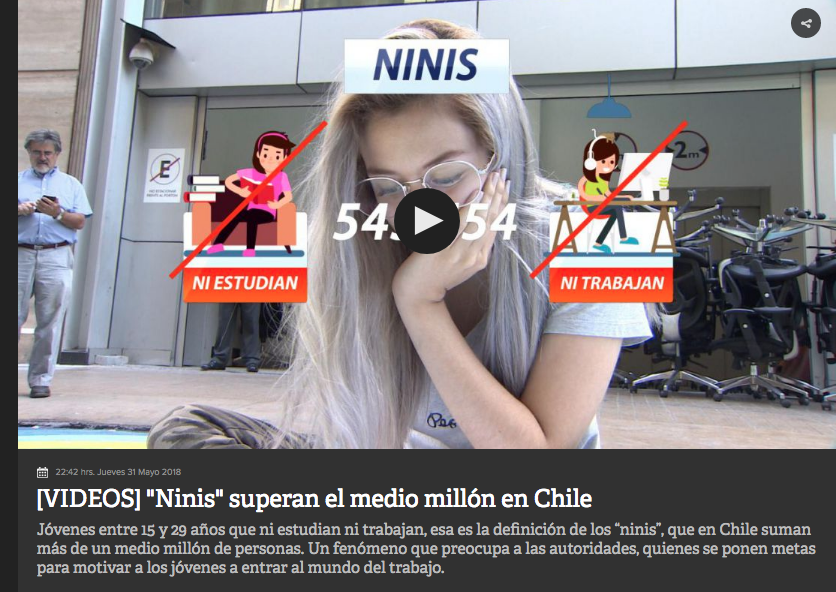 “NINIS superan el medio millón en Chile” T13 ¡Ver más acá! + link:
