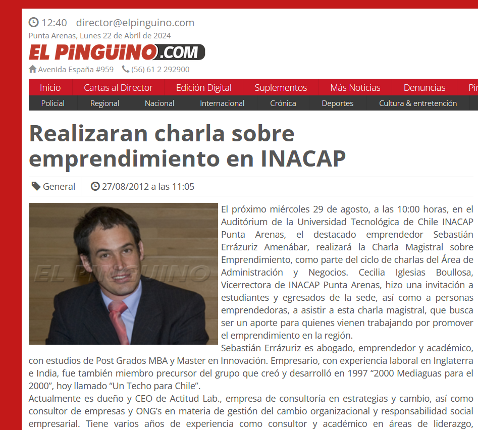 Charla INACAP Charla INACAP